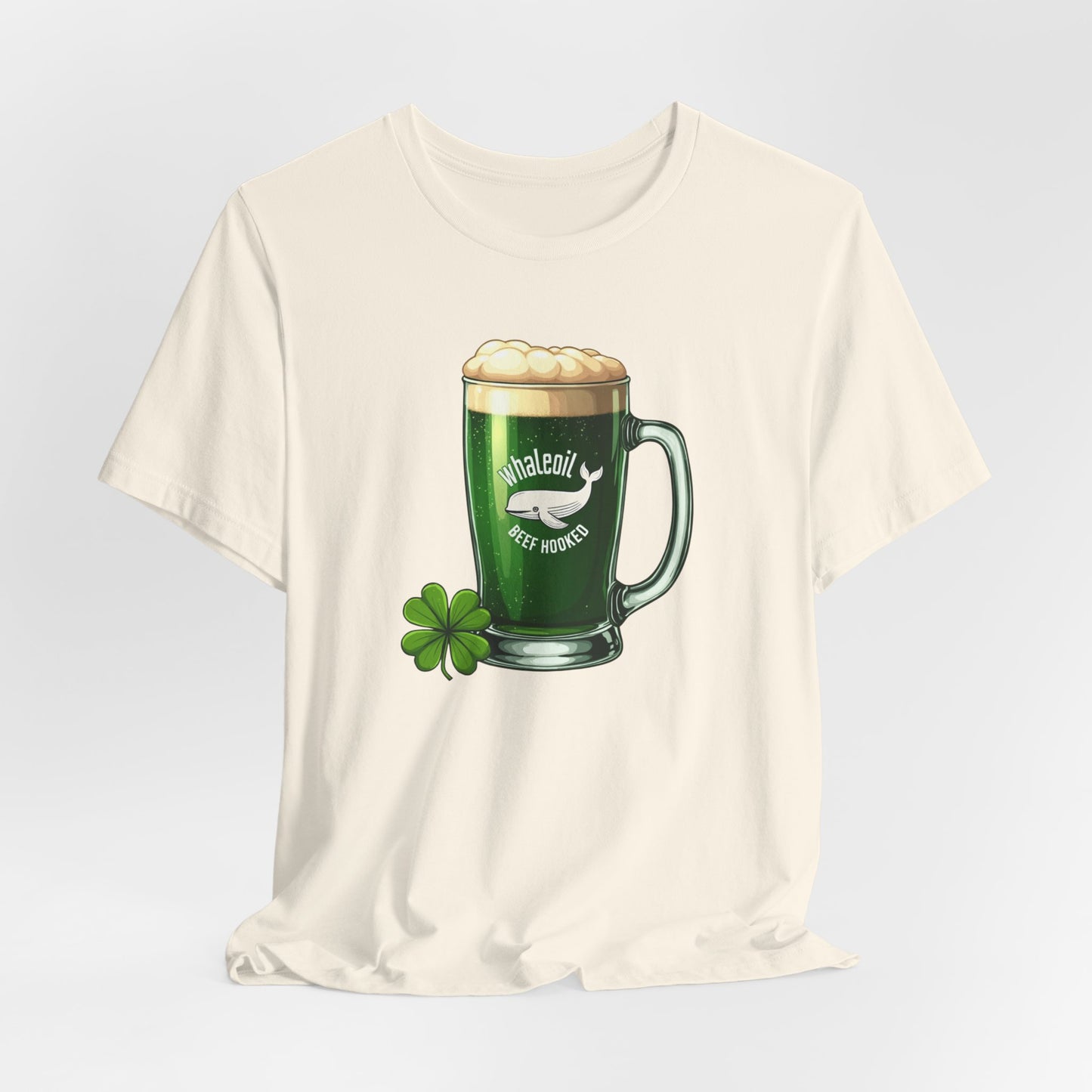 St. Patrick's Day Green Beer T-Shirt — Lucky Shamrock Pint Graphic Tee