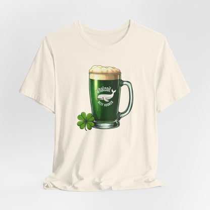 St. Patrick's Day Green Beer T-Shirt — Lucky Shamrock Pint Graphic Tee