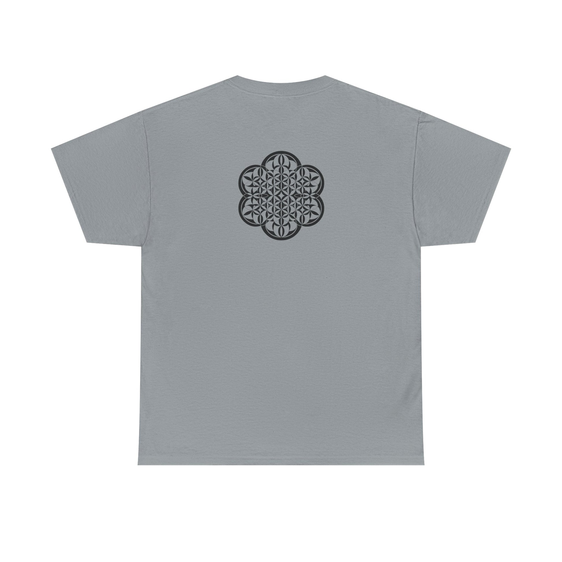 Psychonaut Staple, Flower of life, Unisex Heavy Cotton Tee - Psychonaut Swag