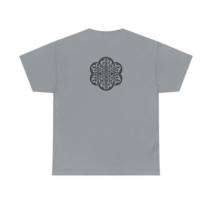 Psychonaut Staple, Flower of life, Unisex Heavy Cotton Tee - Psychonaut Swag