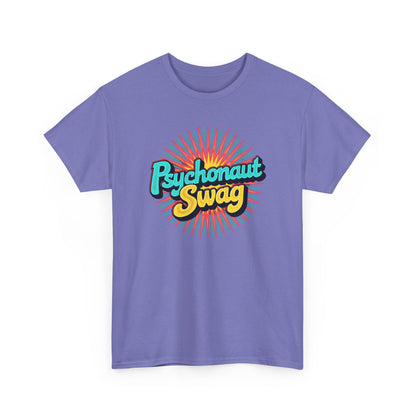 Psychonaut Swag, Atom light Tee, Psychedelic Graphic Tee, Unisex Heavy Cotton Tee, Casual Wear, Music Festival Shirt, Gift for Stoners, Vintage Style T-Shirt - Psychonaut Swag