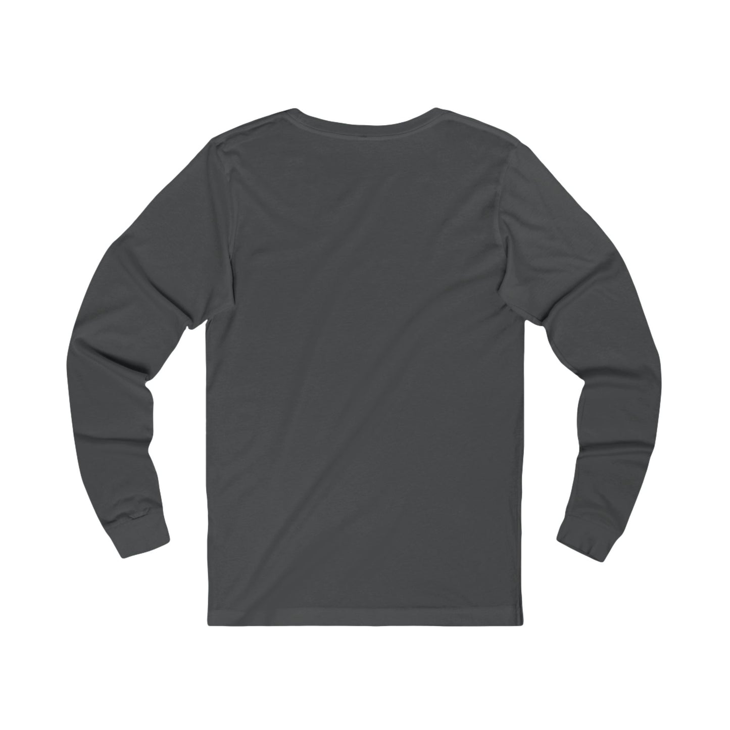 Halloween Flamingo Long Sleeve Tee — Cute Witch Flamingo with Jack‑o’‑Lantern