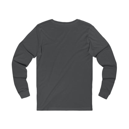 Halloween Flamingo Long Sleeve Tee — Cute Witch Flamingo with Jack‑o’‑Lantern