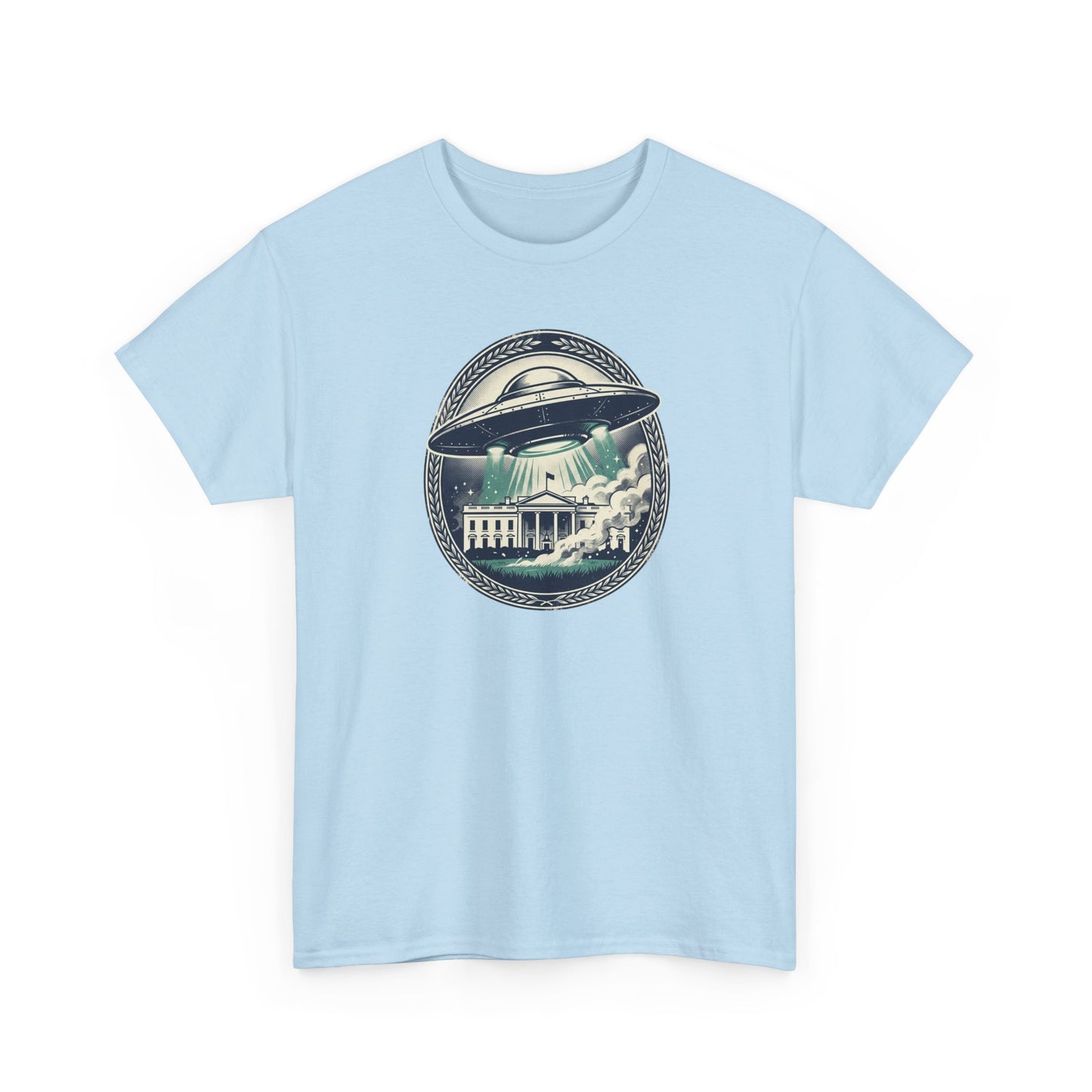 Alien Disclosure T-Shirt — Flying Saucer Over White House