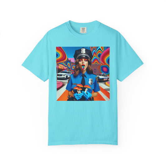 Holding, Unisex Garment-Dyed T-shirt - Psychonaut Swag
