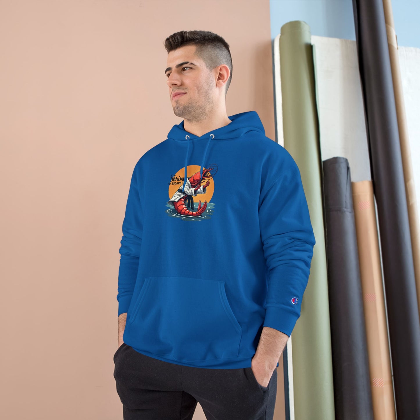 Shrimp to escape, Jiu-Jitsu Champion Hoodie