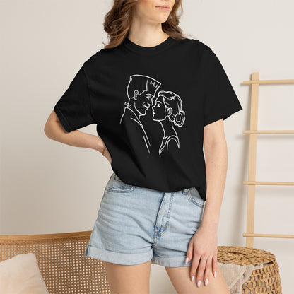 A Marriage So Strong it’s Scary Tee – Minimal Romantic Graphic T-Shirt