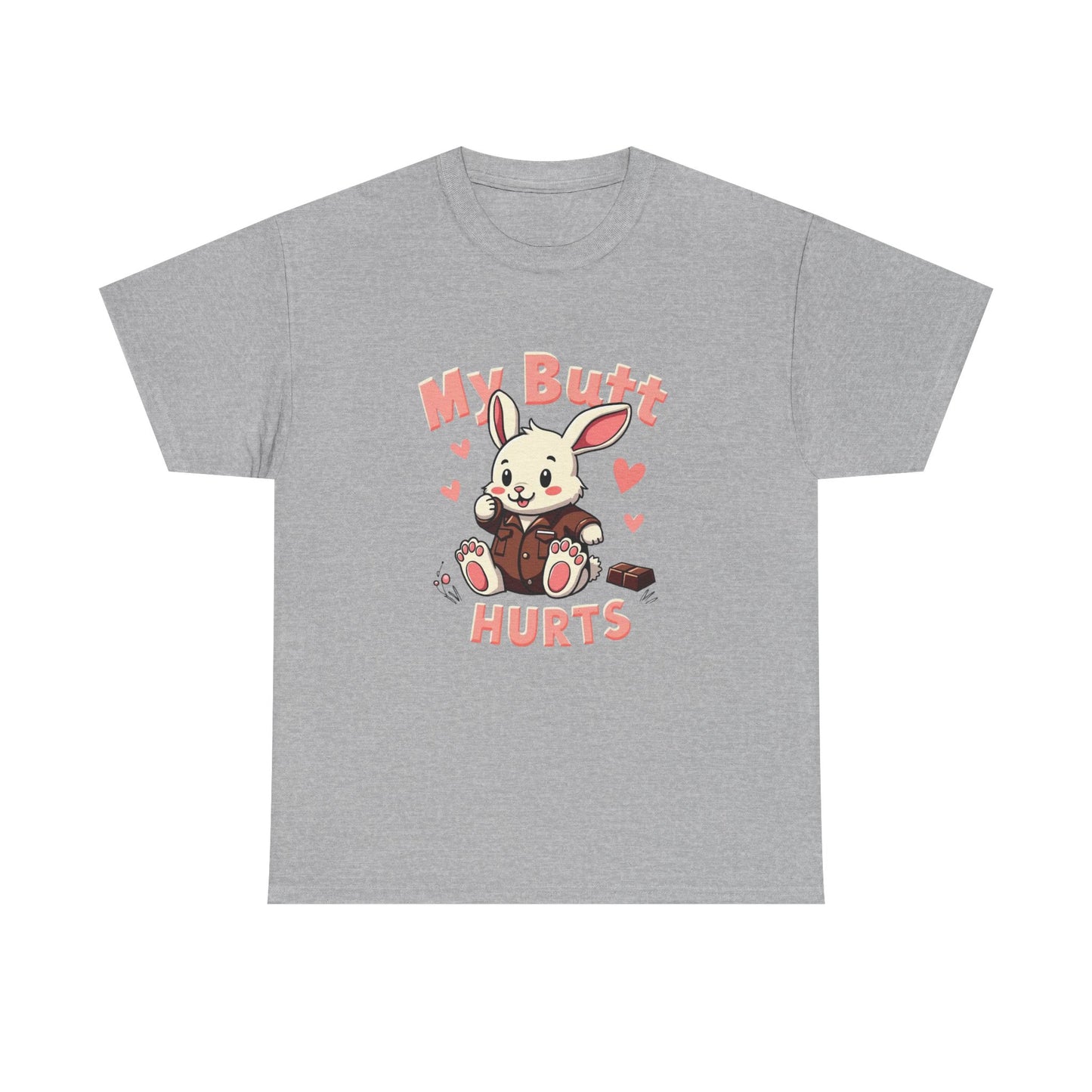 My Butt Hurts Bunny T-Shirt — Cute Kawaii Bunny Graphic Tee