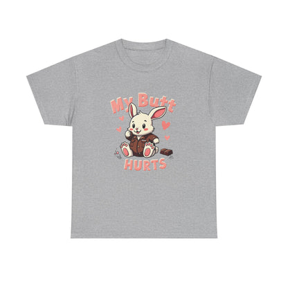 My Butt Hurts Bunny T-Shirt — Cute Kawaii Bunny Graphic Tee