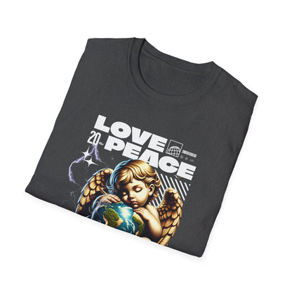 Love and Peace, Unisex Softstyle T-Shirt