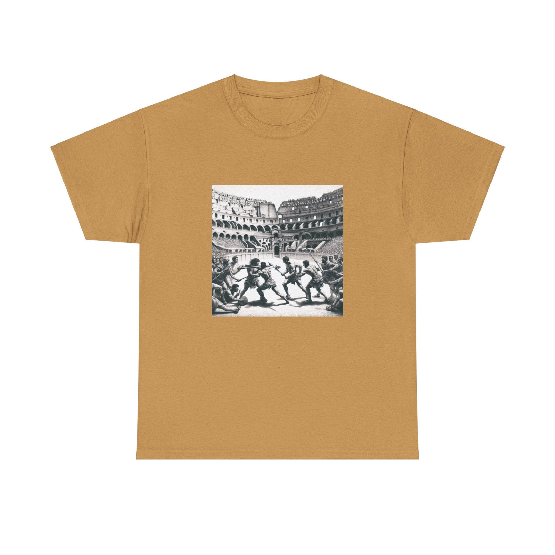 Gladiator, fight Unisex Heavy Cotton Tee - Psychonaut Swag