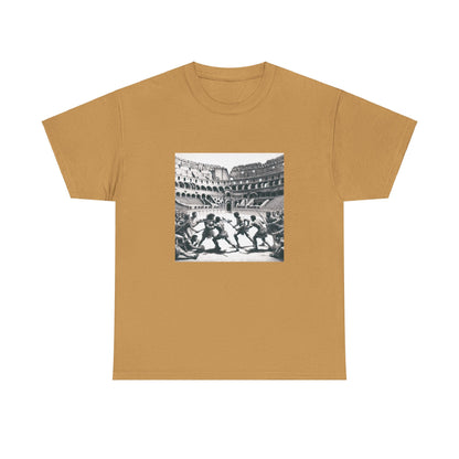 Gladiator, fight Unisex Heavy Cotton Tee - Psychonaut Swag