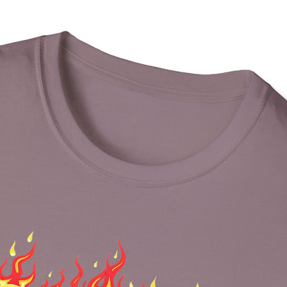 Hot Chick, Flame T-Shirt, Trendy Graphic Tee, Chica Caliente Shirt, Gift for Her, Summer Fashion, Casual Style - Psychonaut Swag