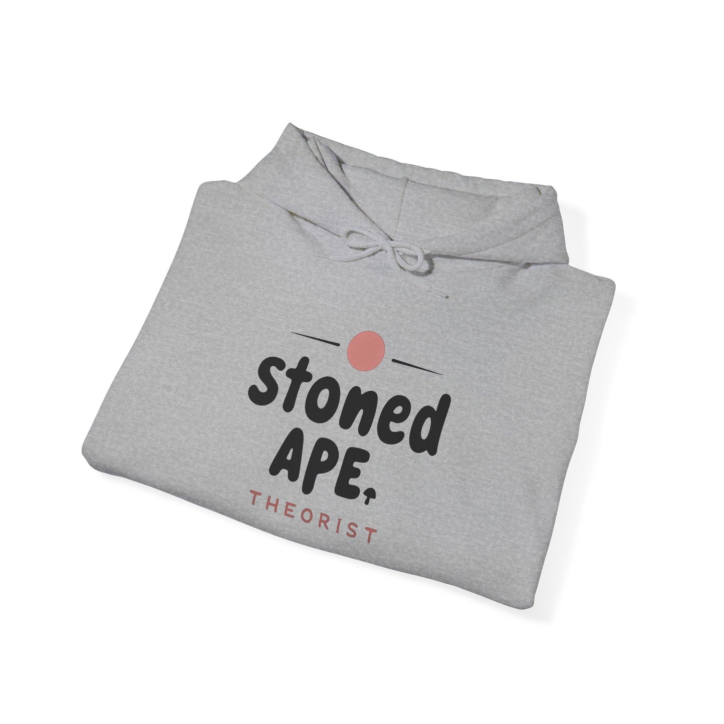 Stoned Ape Hoodie – Minimal Retro Logo Pullover