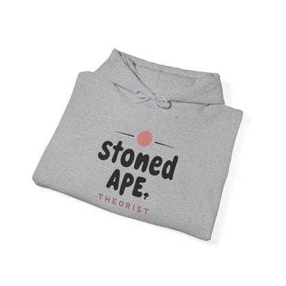 Stoned Ape Hoodie – Minimal Retro Logo Pullover
