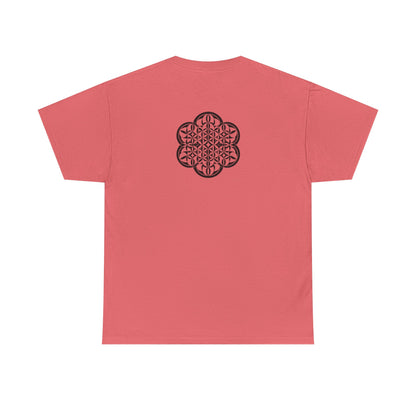 Psychonaut Staple, Flower of life, Unisex Heavy Cotton Tee - Psychonaut Swag