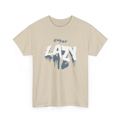 Super Lazy Graphic Tee — Casual Funny T-Shirt for Laid-Back Vibes