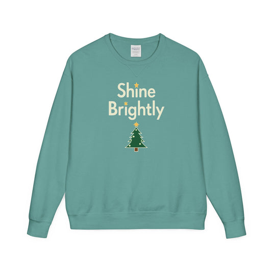 Christmas Tree sweater, Unisex ComfortWash® Garment Dyed Crewneck Sweatshirt