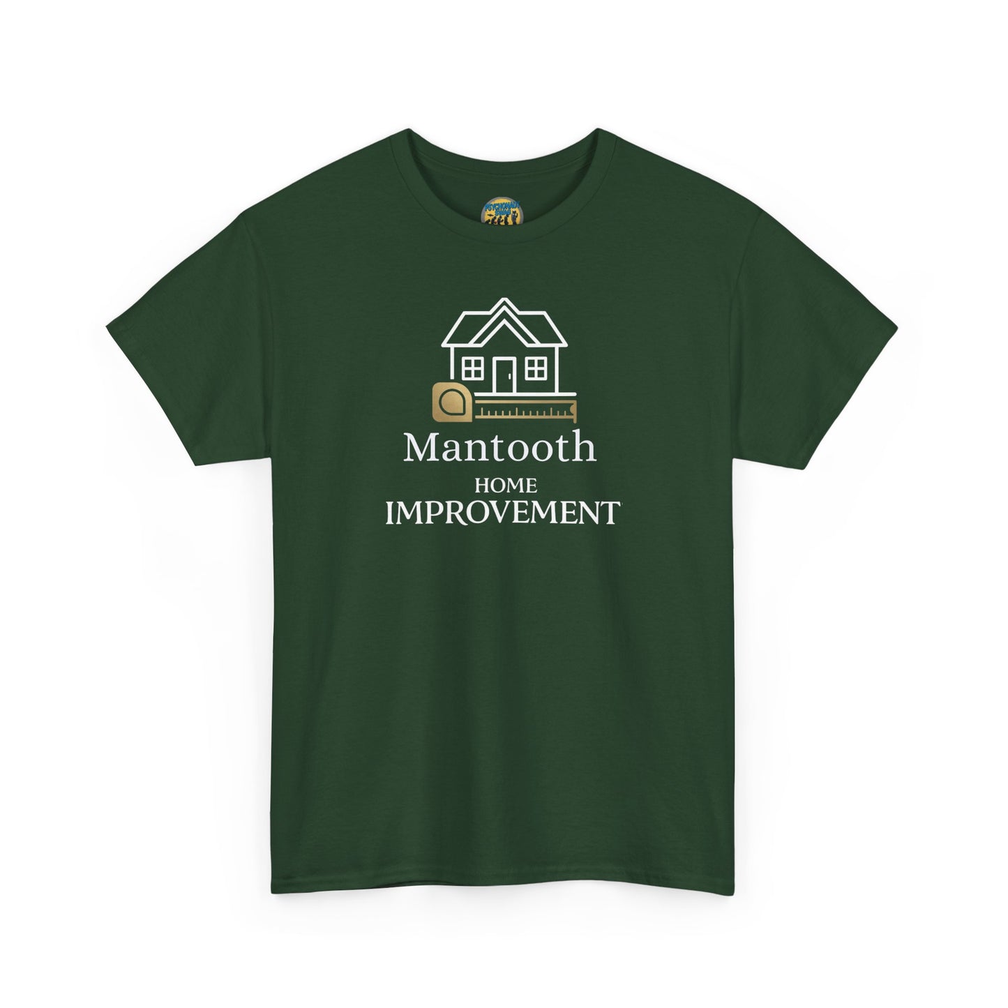 Mantooth Home Improvement Mock 3 Unisex Heavy Cotton Tee
