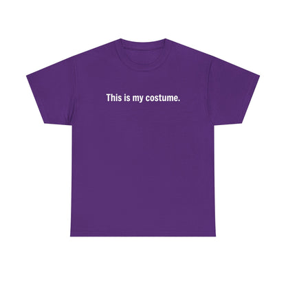 "This Is My Costume" Halloween T‑Shirt