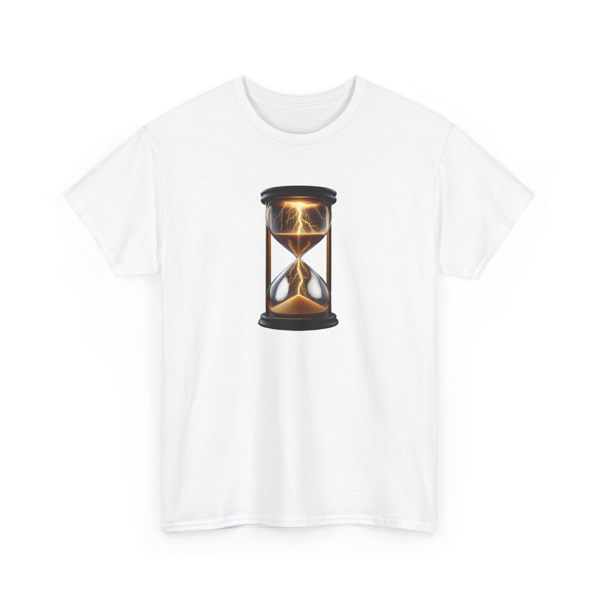 Static Time, Unisex Heavy Cotton Tee - Psychonaut Swag