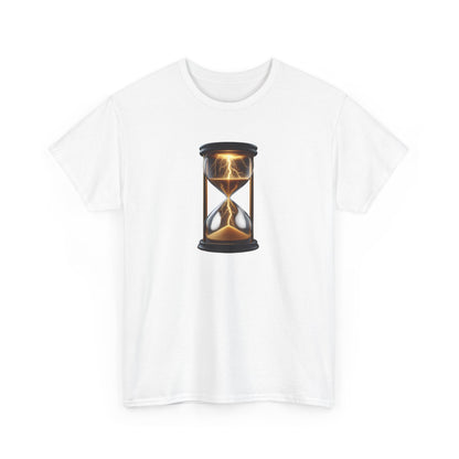 Static Time, Unisex Heavy Cotton Tee - Psychonaut Swag