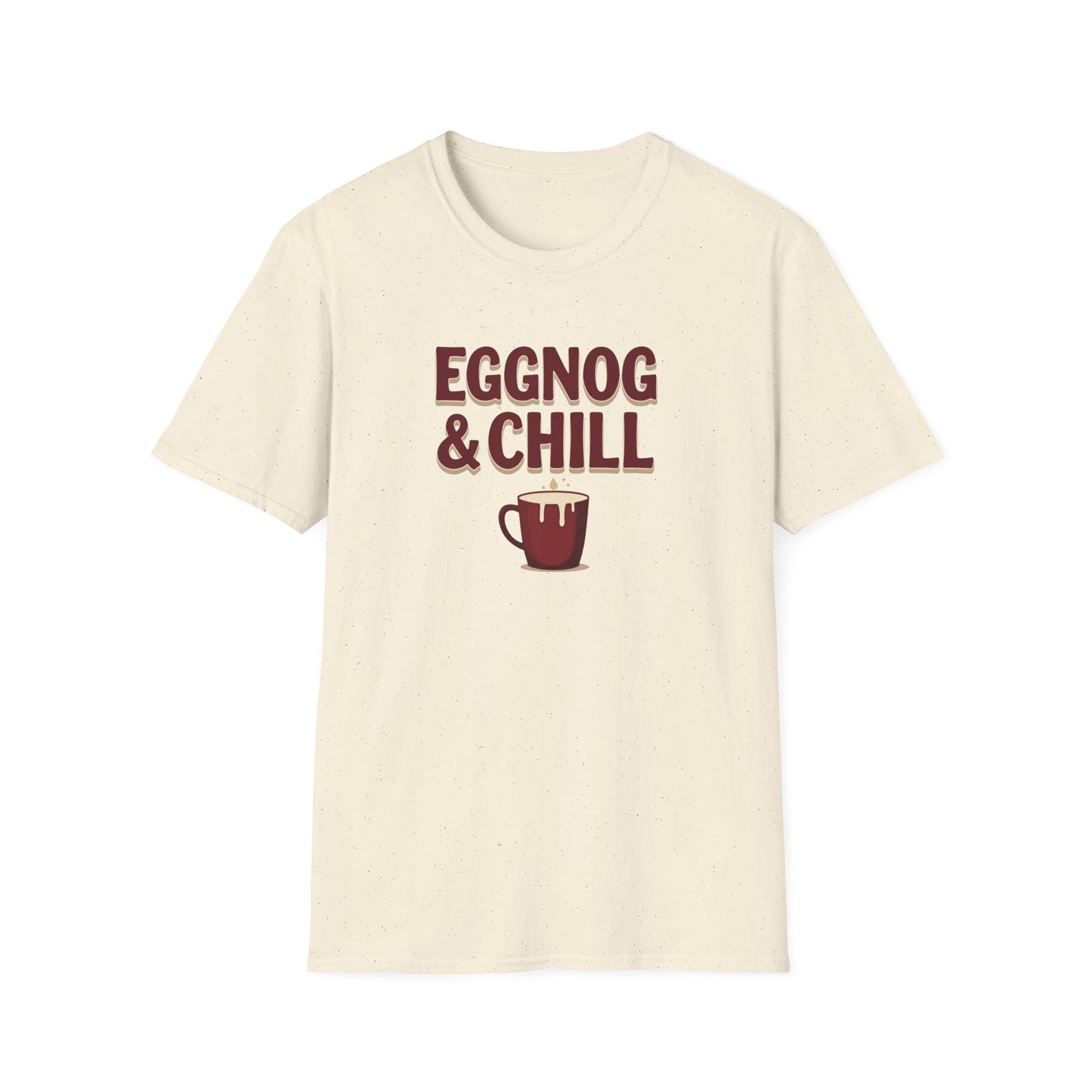 Eggnog and Chill, Unisex Softstyle T-Shirt