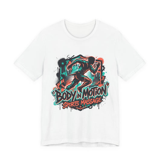 Sports Massage T-Shirt — Athletic Runner Graphic Tee