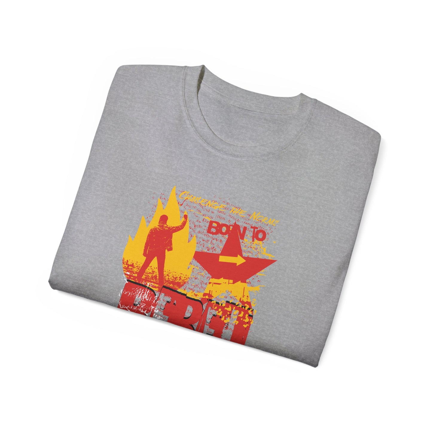 Born to Rebel T-Shirt — Bold Statement Graphic Tee