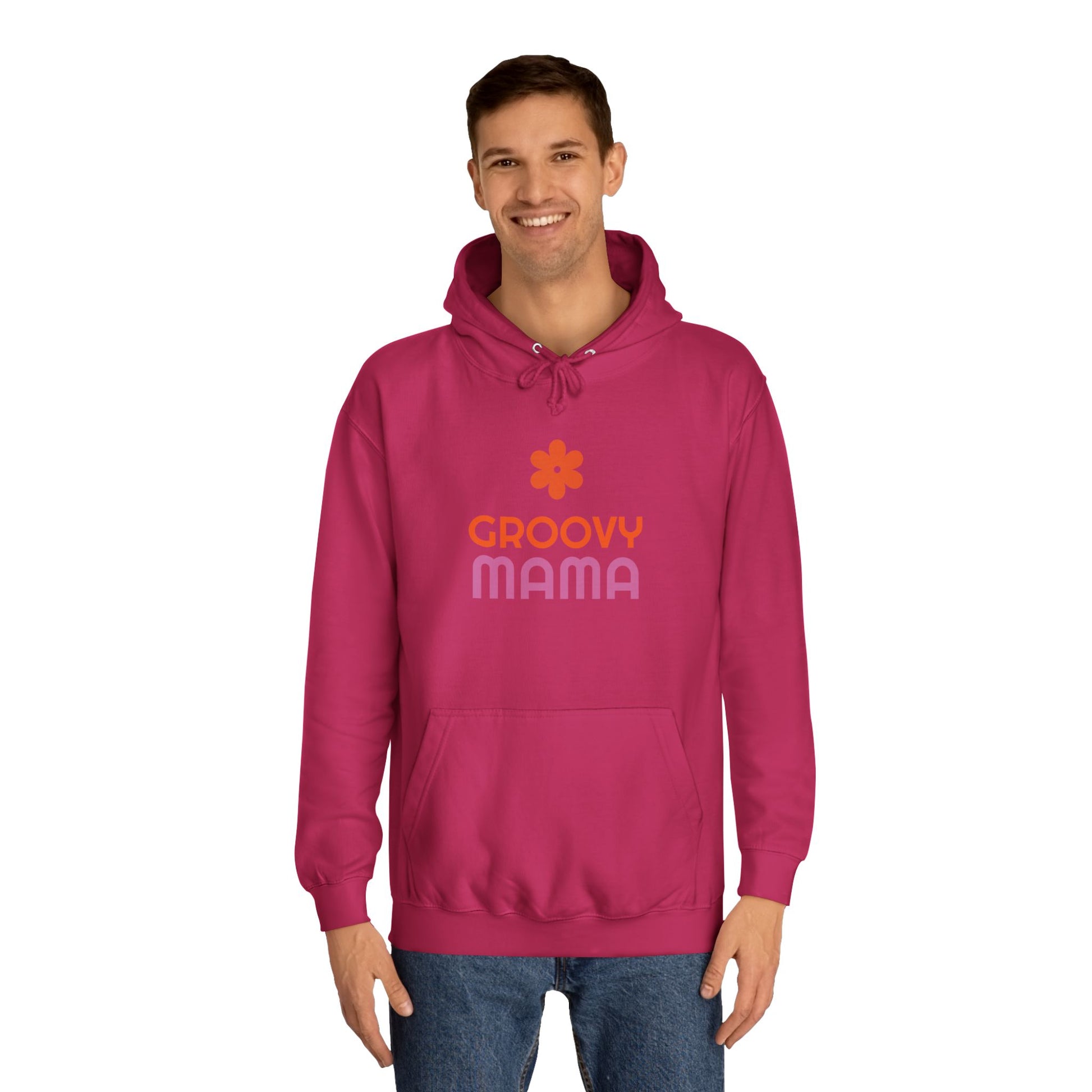 Groovy Mama Unisex College Hoodie - Psychonaut Swag