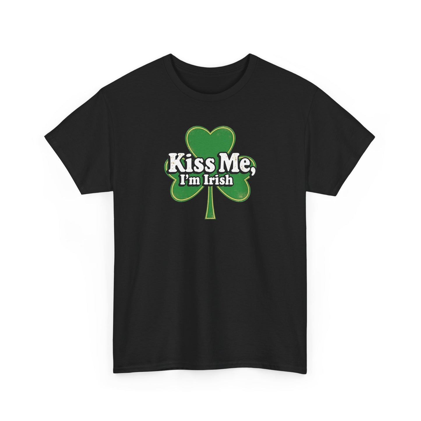 Kiss Me I'm Irish T-Shirt — St. Patrick's Day Shamrock Tee