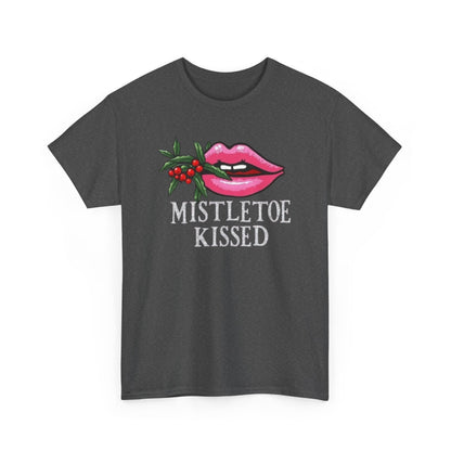 Mistletoe Kissed, Unisex Heavy Cotton Tee