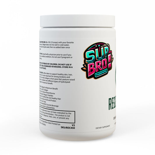 REGENERATE Collagen Peptides Powder — Type I & III (350g) for Skin, Hair, Nails & Joint Support