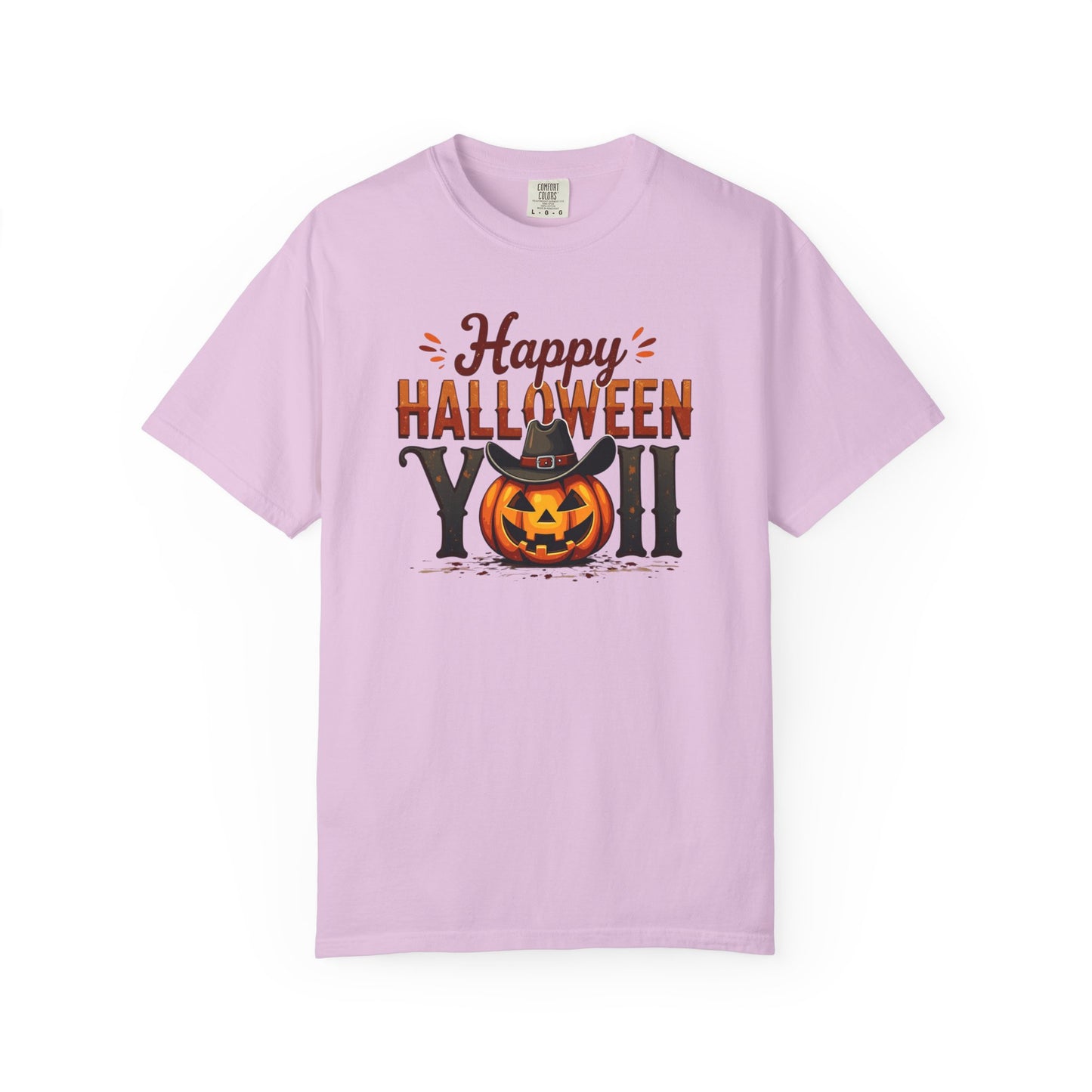 Halloween T-Shirt — "Happy Halloween You" Pumpkin Witch Graphic