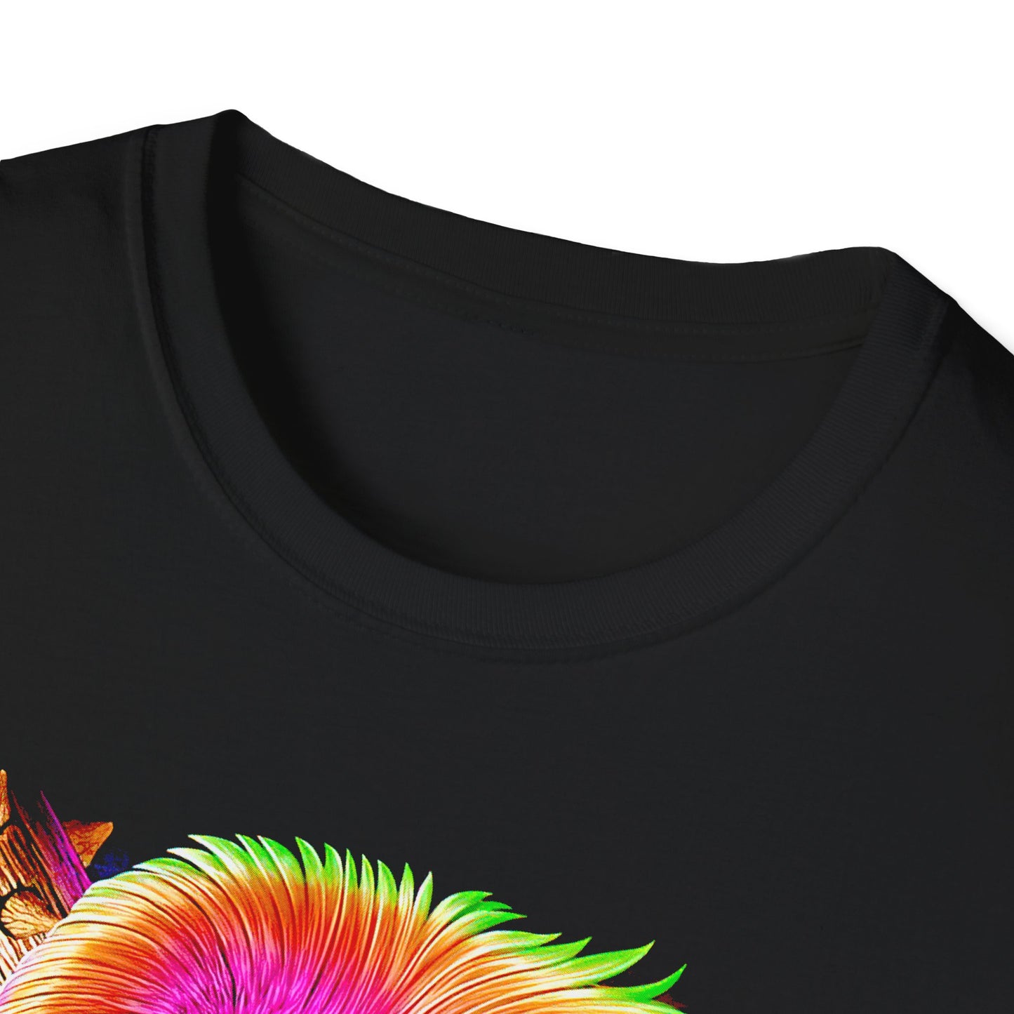 Punk skull, Unisex Softstyle T-Shirt