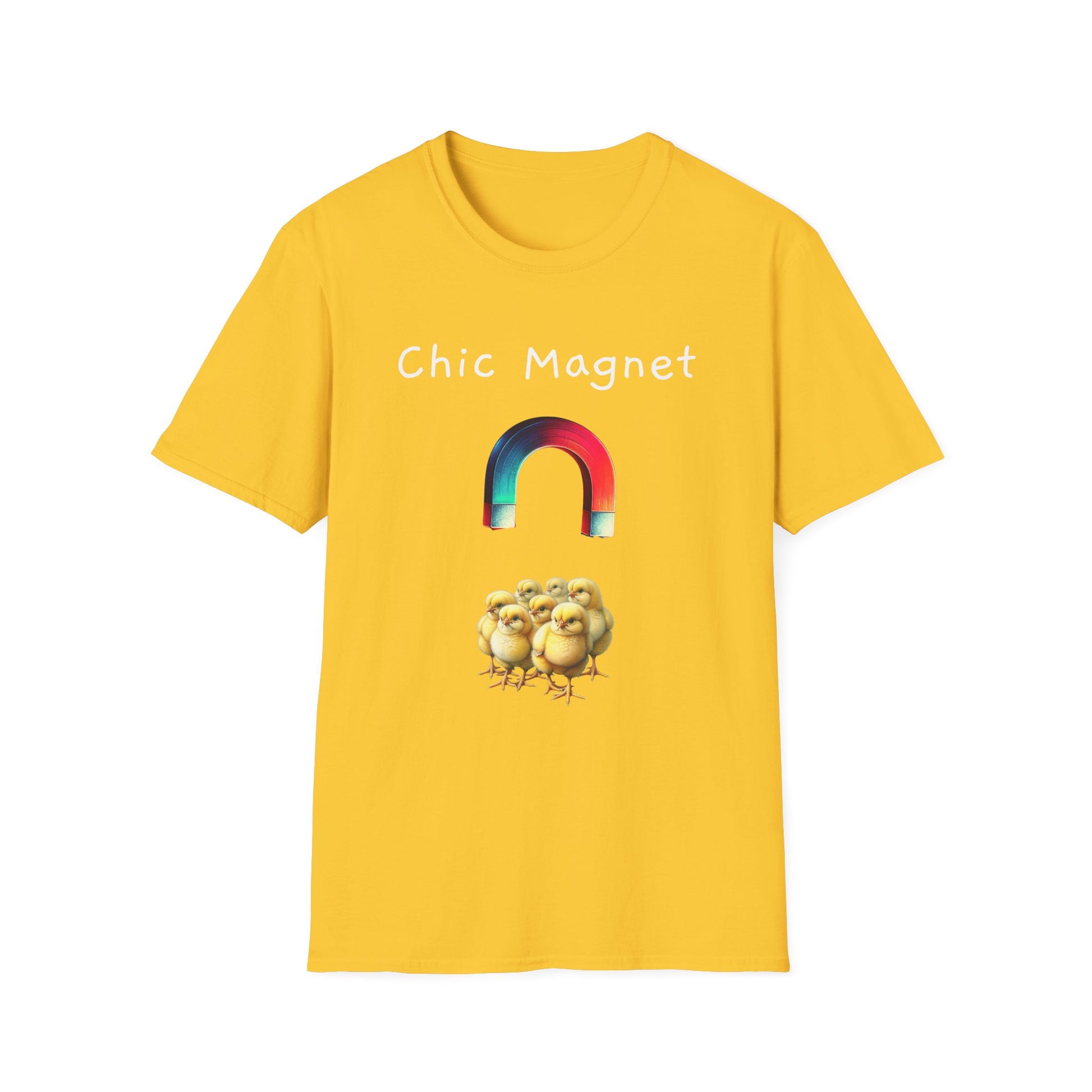 Chic Magnet Unisex Softstyle T-Shirt - Fun and Quirky Graphic Tee - Psychonaut Swag