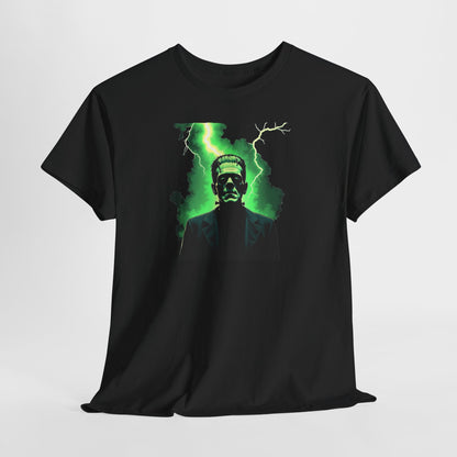 O.G. Monster Lightning Tee – Neon Green Monster Graphic T-Shirt
