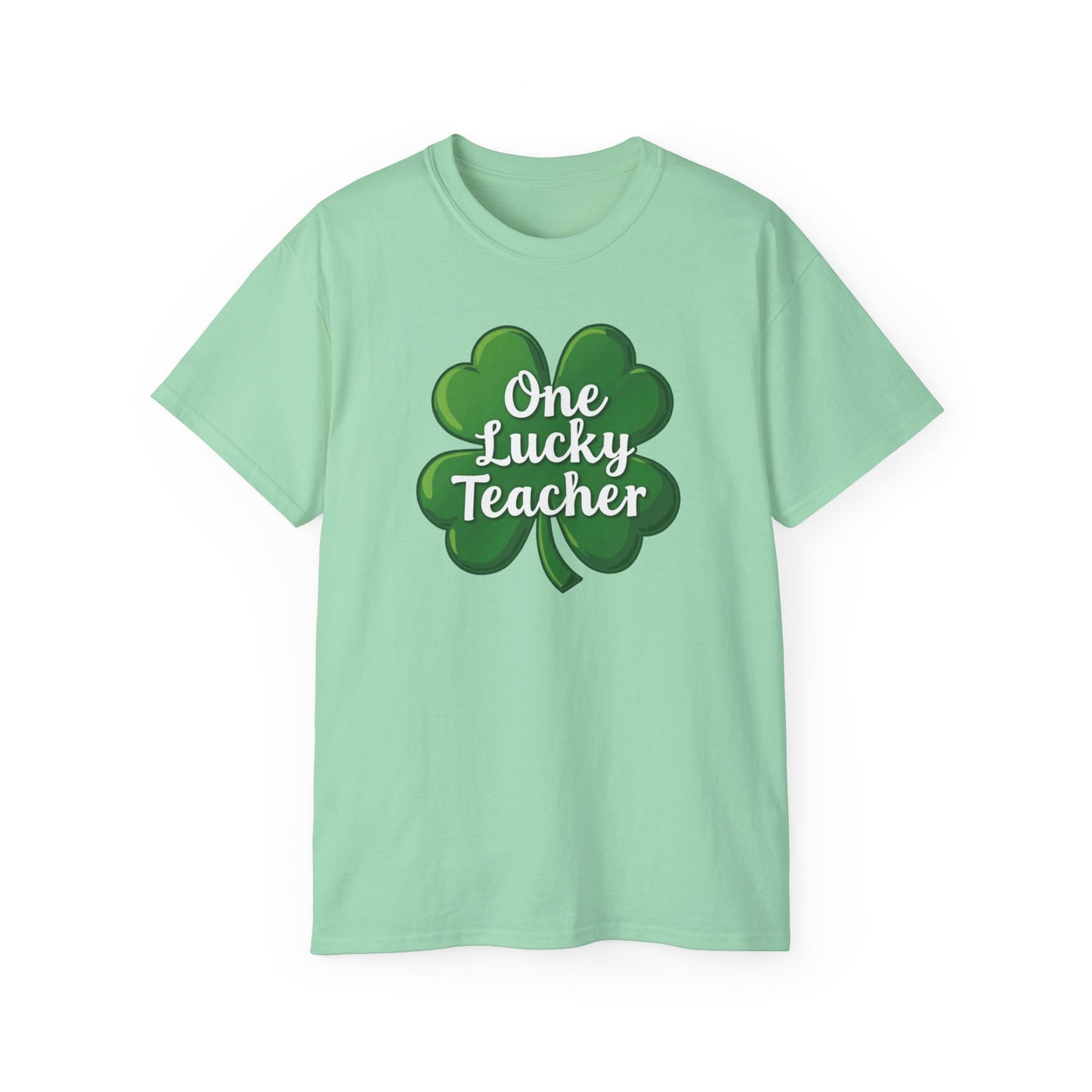 One Lucky Teacher T-Shirt — St. Patrick’s Day Shamrock Teacher Tee