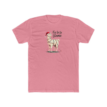 Fa La Llama Christmas Tee — Cute Llama Holiday T-Shirt
