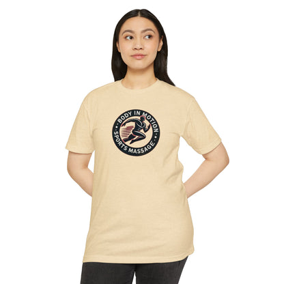 Body In Motion Sports Massage T-Shirt — Recovery & Mobility Athletic Tee