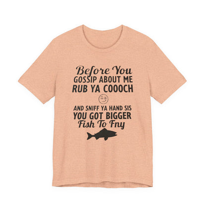 Fish Fry, Unisex Jersey Short Sleeve Tee