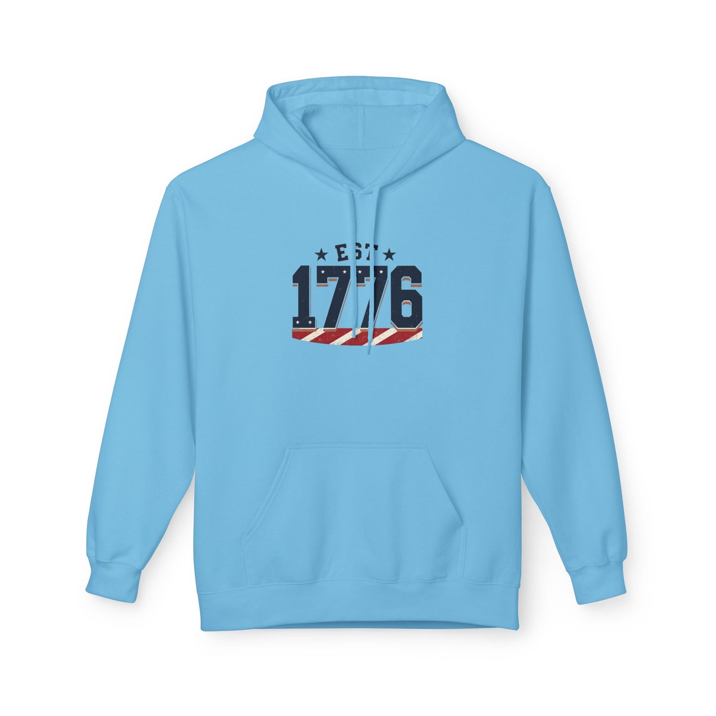 1776 American Hoodie — Patriotic Independence Day Sweatshirt