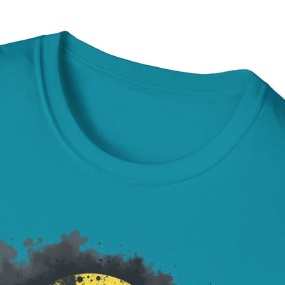 Psycho Smile, Pyschonaut Swag T-Shirt - Unisex Softstyle Tee, Casual Wear, Gift for Gamers, Festival Attire, Streetwear Fashion