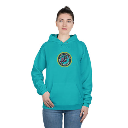 Sports Massage, Logo Hoodie — 'Run Fast' Athletic Pullover