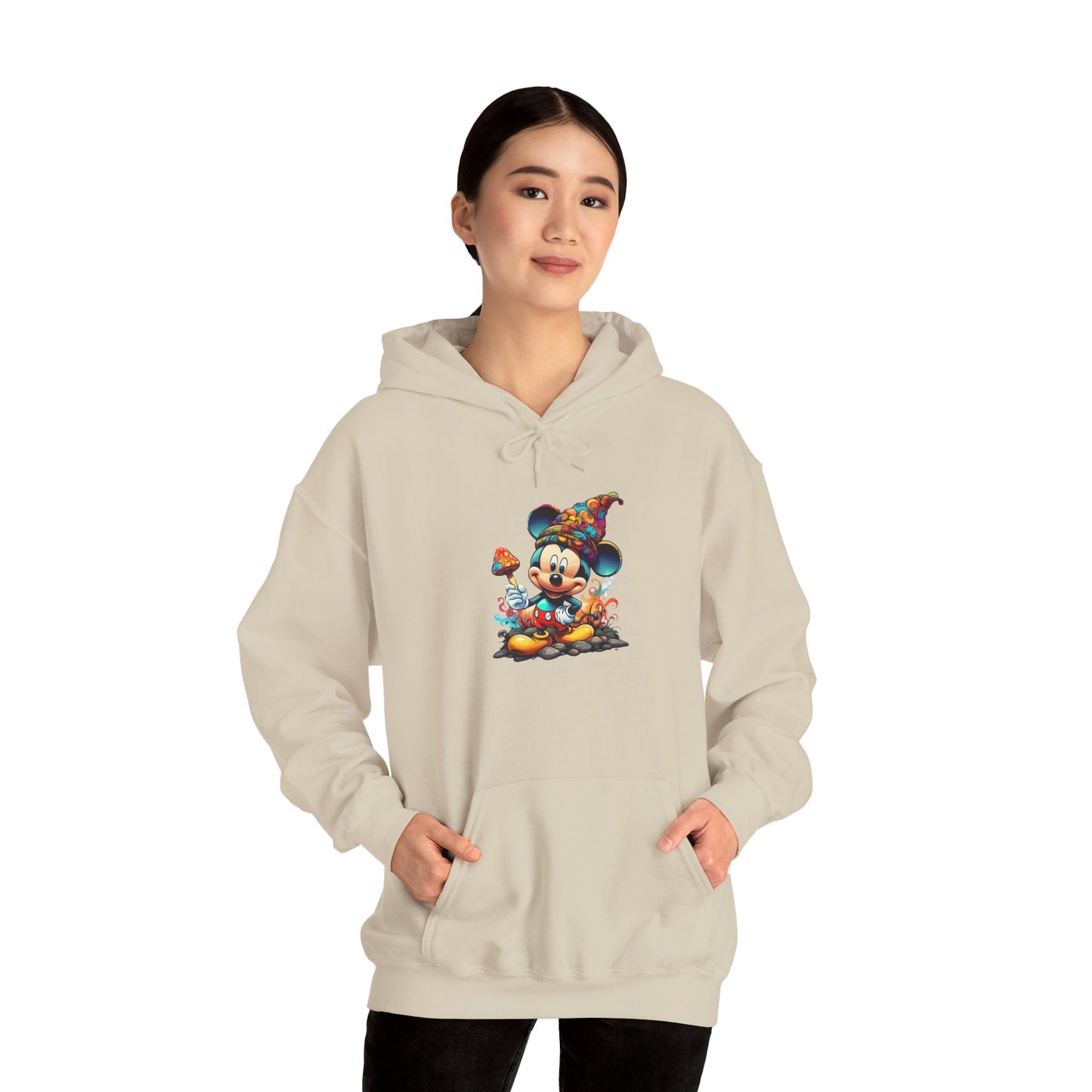 Curious Mouse, Unisex Heavy Blend™ Hooded Sweatshirt