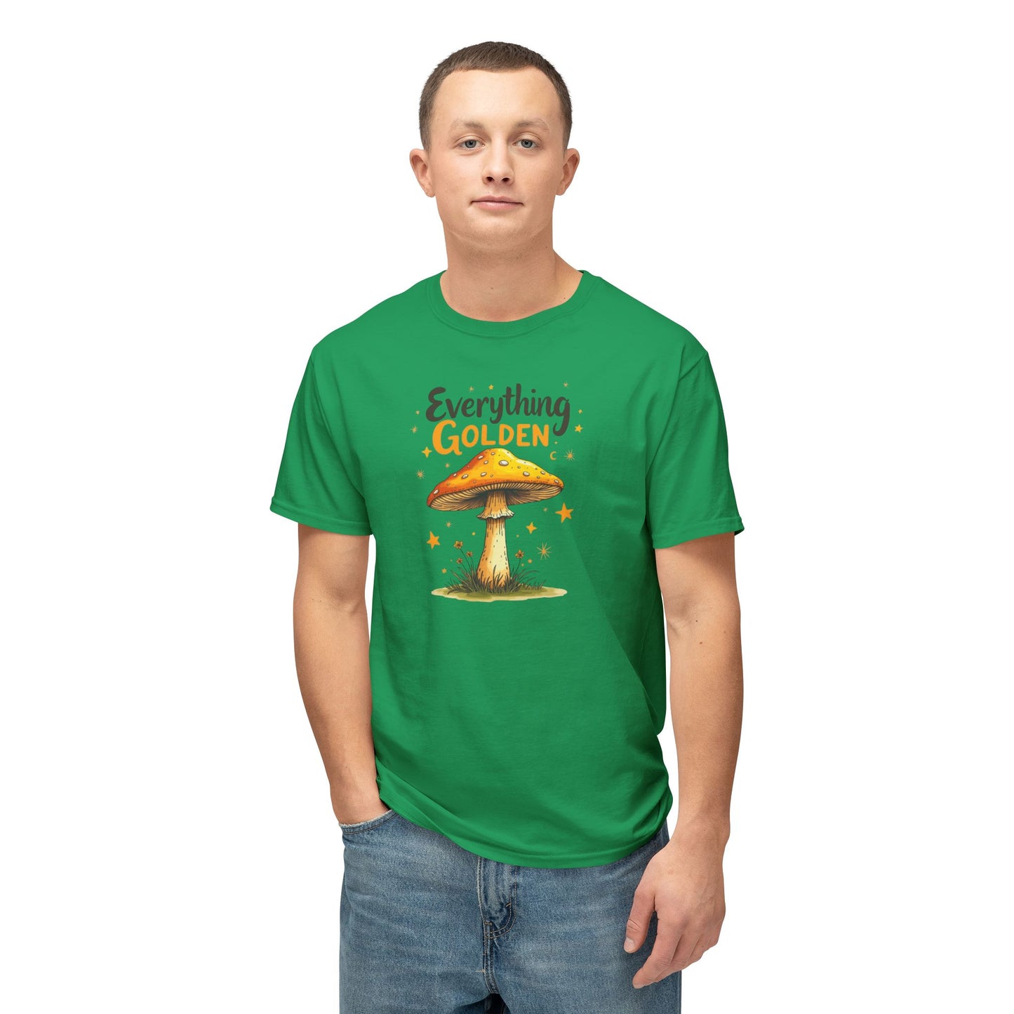 Golden Mushroom T-Shirt — Everything Golden Tee