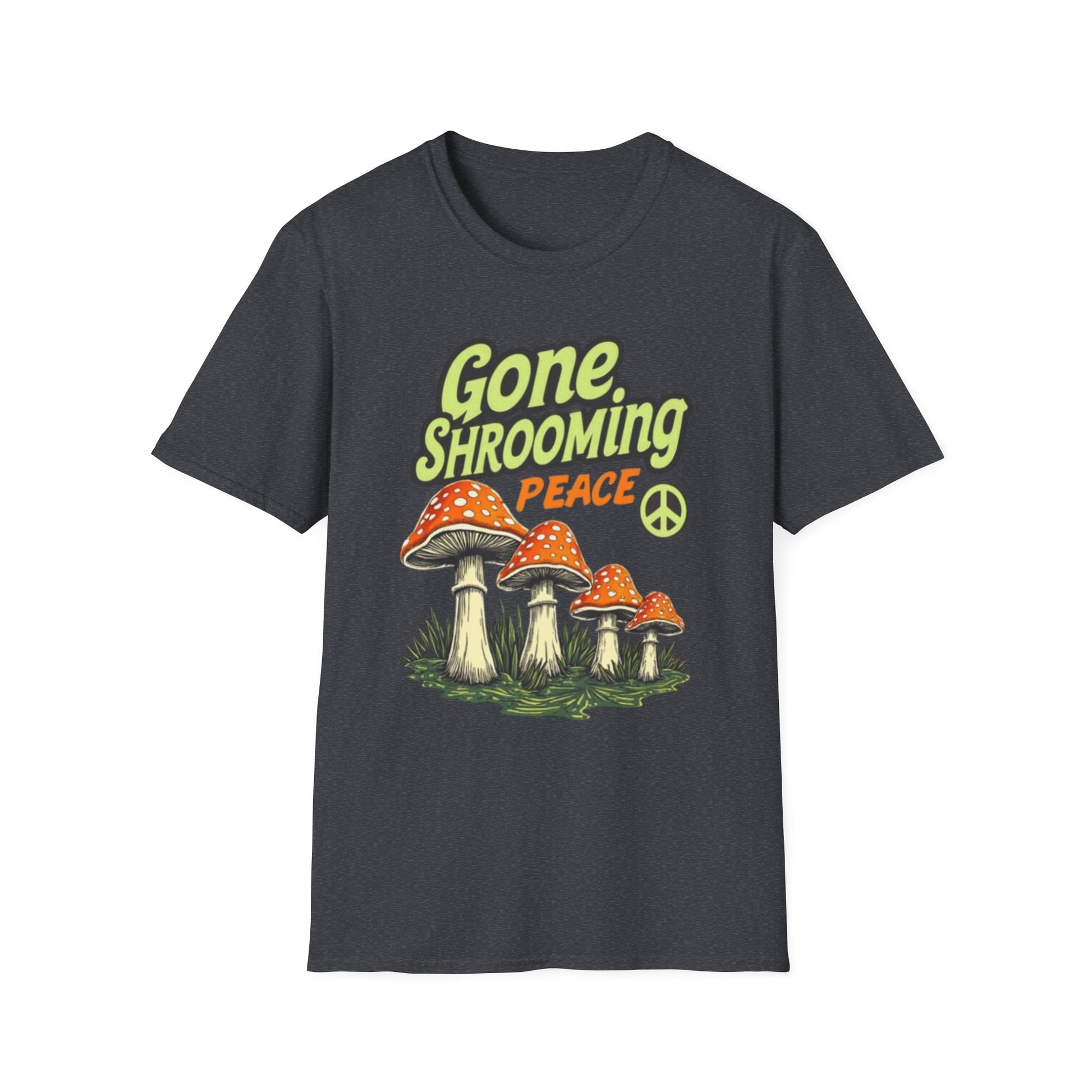 Gone Shrooming Unisex T-Shirt - Funny Mushroom Tee for Nature Lovers, Gift for Hikers, Campers, and Outdoor Enthusiasts - Psychonaut Swag