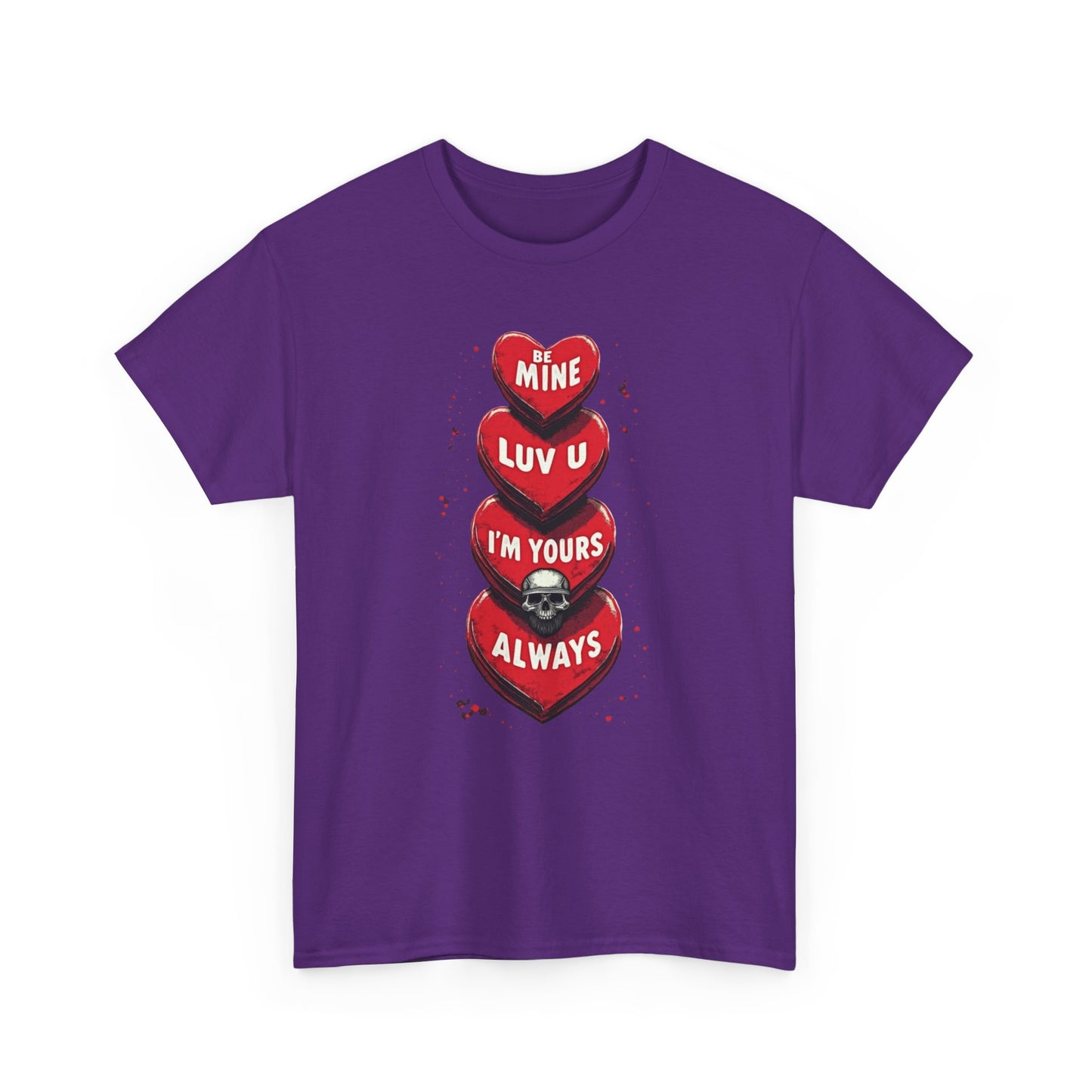 Heart stack,  Heavy Cotton Tee