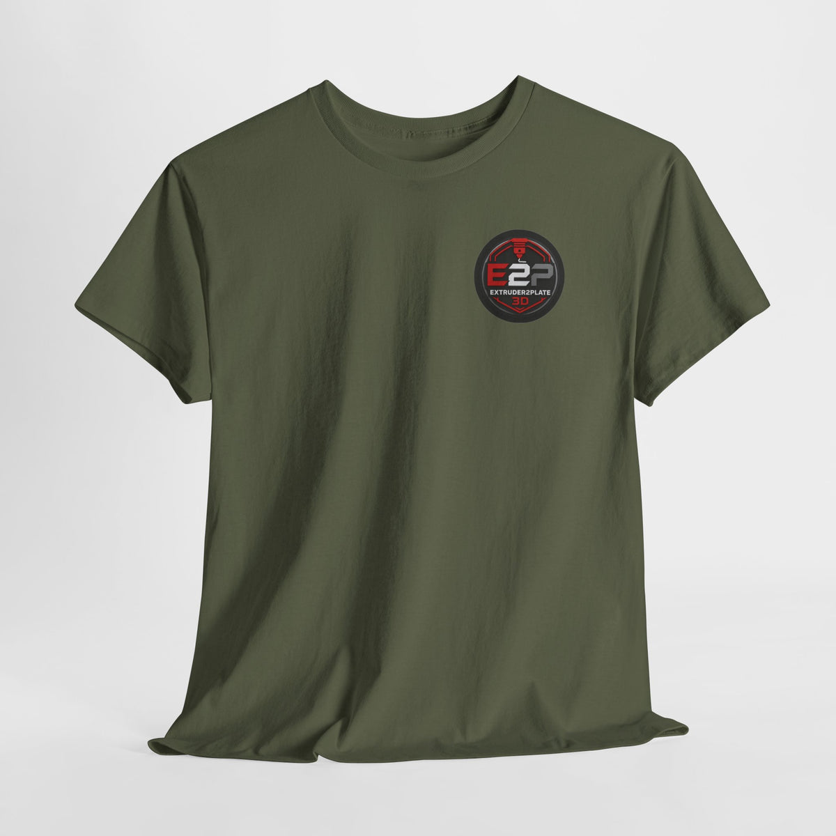 Extruder2Plate3D, Poop Happens T‑Shirt — Funny Cartoon 3D Printer Graphic Tee