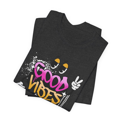 Good vibes Peeping, Unisex Jersey Short Sleeve Tee